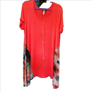 MOA ASSEMETRICAL DRESS/TOP